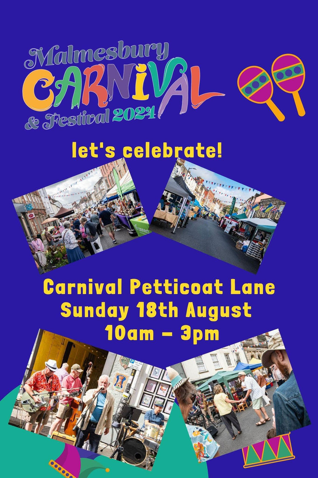 Celebrating Community and Creativity: Petticoat Lane Carnival 2024 in Malmesbury