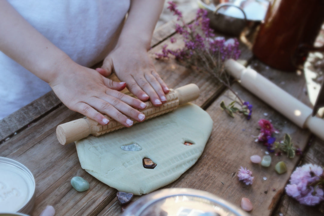 Autumn Treasure Hunt Activity - Sensory Dough