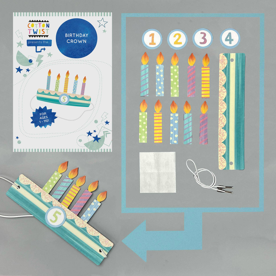 Make Your Own Birthday Crown Kit-Crafting-Second Snuggle Preloved