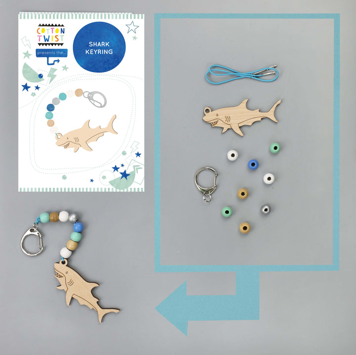 Make Your Own Shark Keyring Kit-Crafting-Second Snuggle Preloved