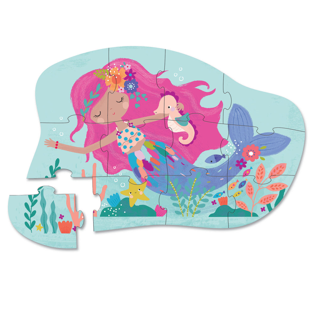 12 Piece Mini Puzzles - Mermaid Dreams-Puzzles-Second Snuggle Preloved