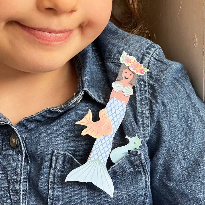 Make Your Own Mermaid Peg Doll-Crafting-Second Snuggle Preloved