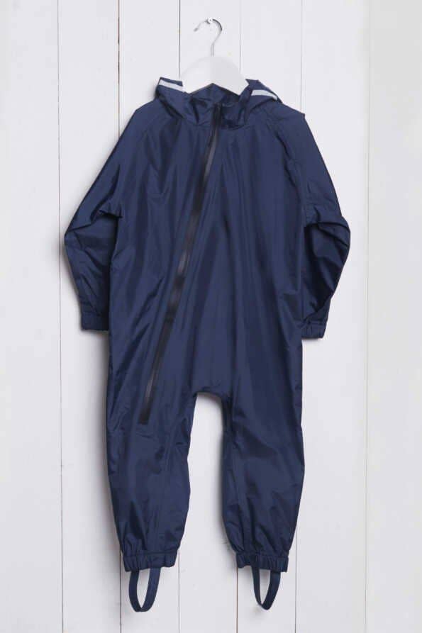 Little Kids Navy Stomper Suit: 12-18 Months-Puddle Suits-Second Snuggle Preloved