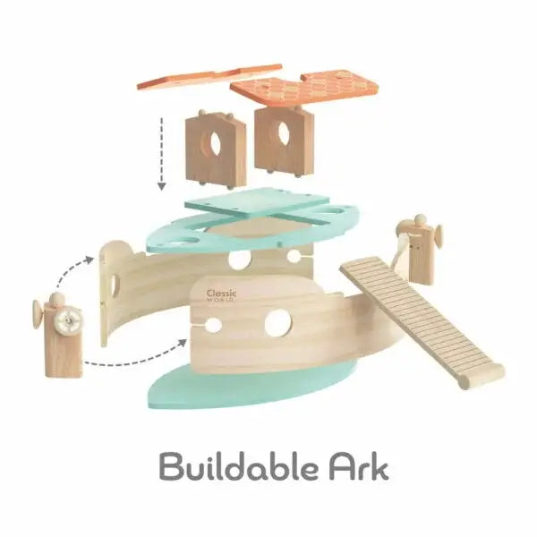 Making Noah's Ark-Wooden Toys-Second Snuggle Preloved