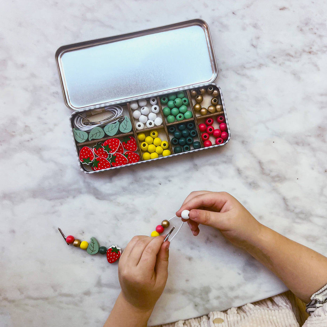 Strawberry Bracelet Bead Kit-Crafting-Second Snuggle Preloved