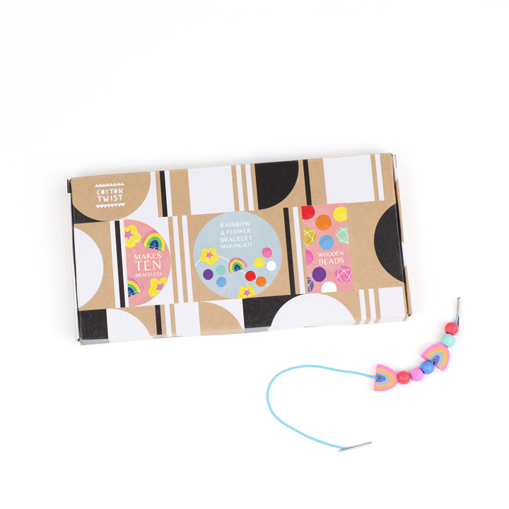 Rainbow & Flower Bracelet Making Kit-Crafting-Second Snuggle Preloved