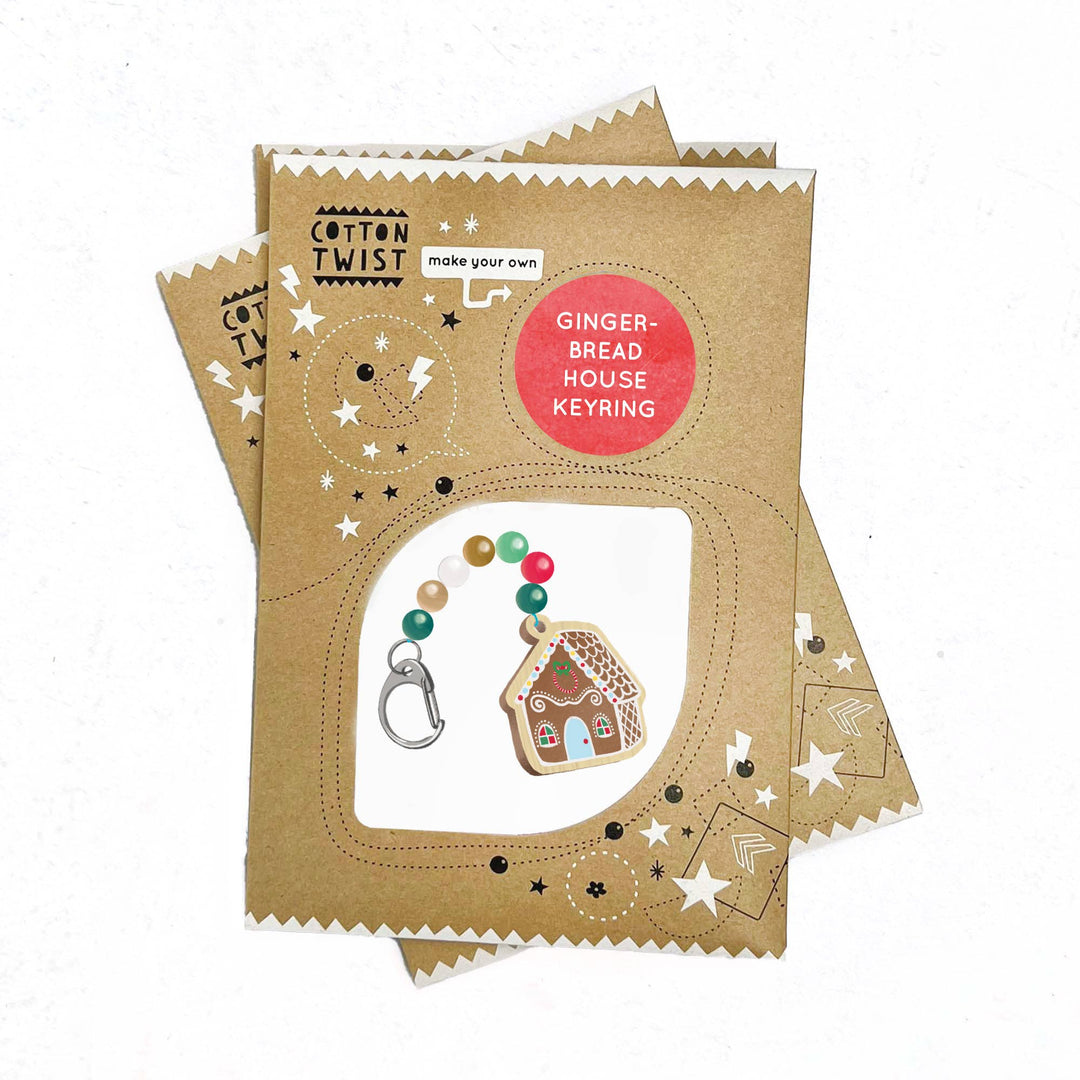 Make Your Own Gingerbread House Keyring-Crafting-Second Snuggle Preloved