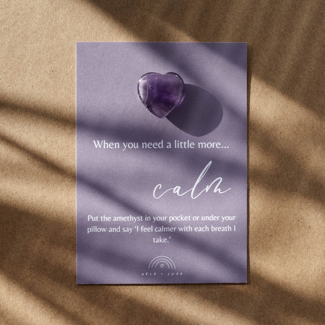 Amethyst Affirmation Card-Affirmations-Second Snuggle Preloved