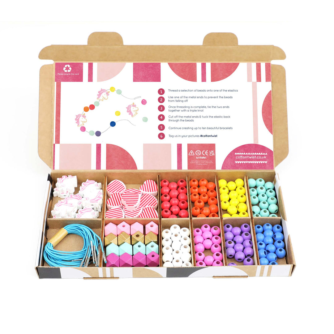 Unicorn & Heart Bracelet Making Kit-Crafting-Second Snuggle Preloved