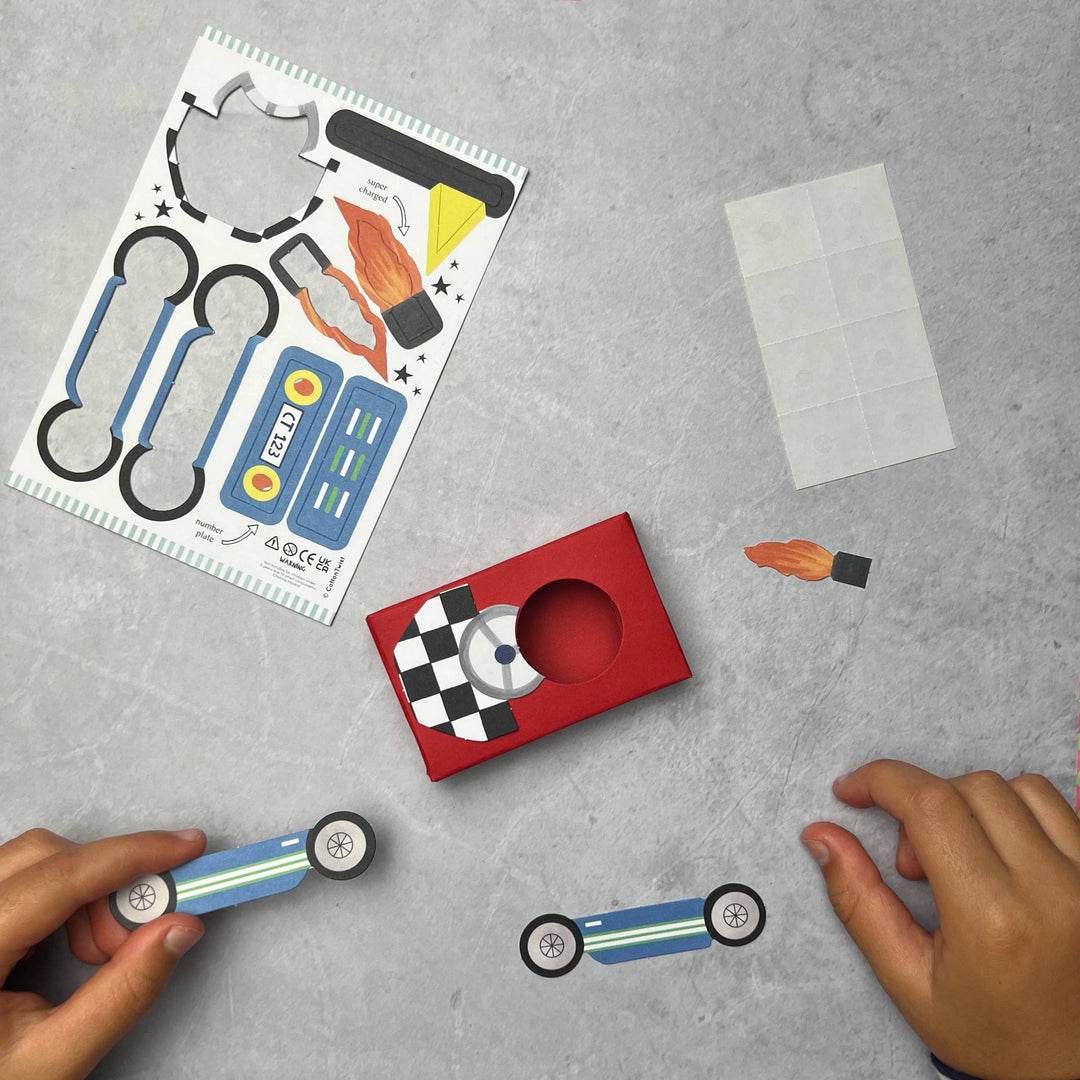 Make Your Own Matchbox Racing Car-Crafting-Second Snuggle Preloved