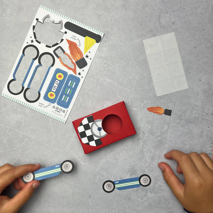 Make Your Own Matchbox Racing Car-Crafting-Second Snuggle Preloved