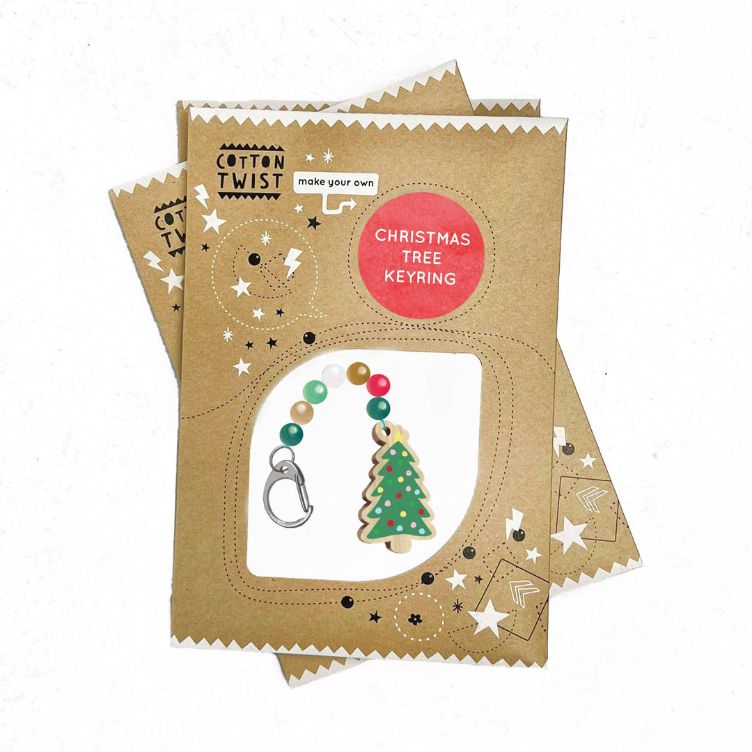 Make Your Own Christmas Tree Keyring-Crafting-Second Snuggle Preloved