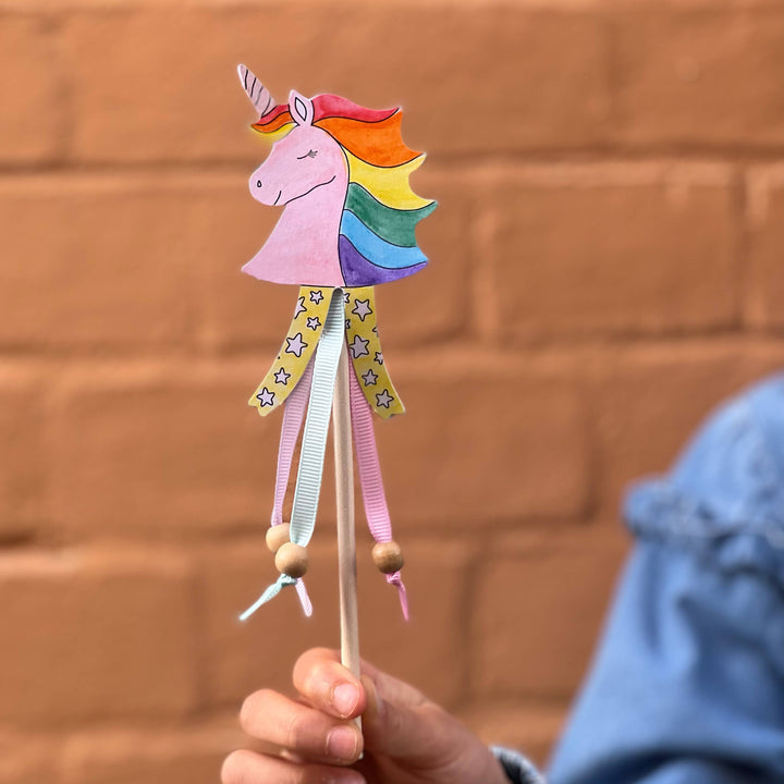 Make Your Own Unicorn Wand-Crafting-Second Snuggle Preloved