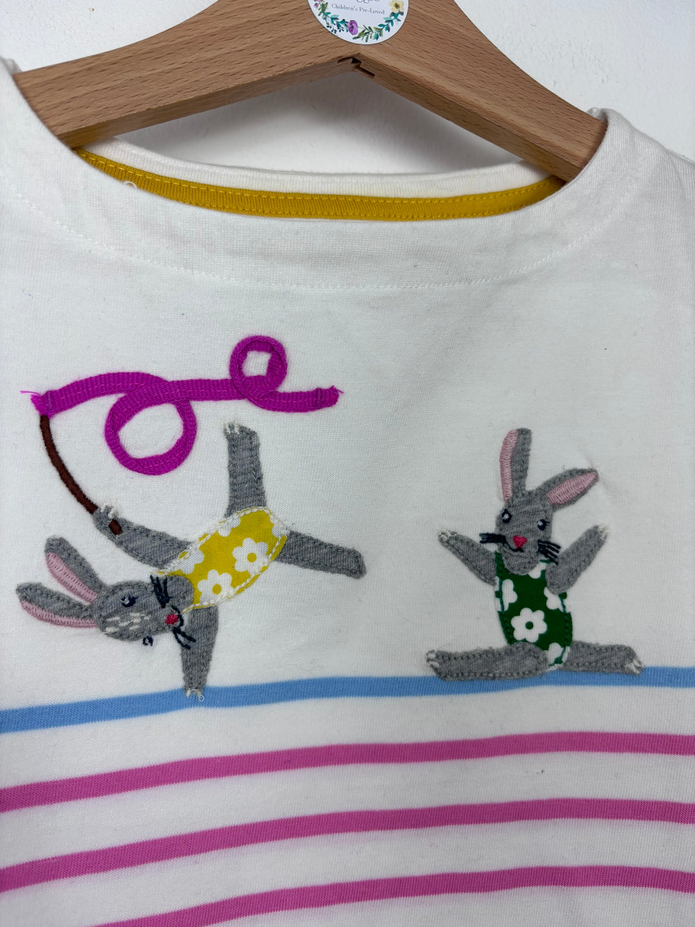 Boden Rabbits Top 8-9 Years-Tops-Second Snuggle Preloved