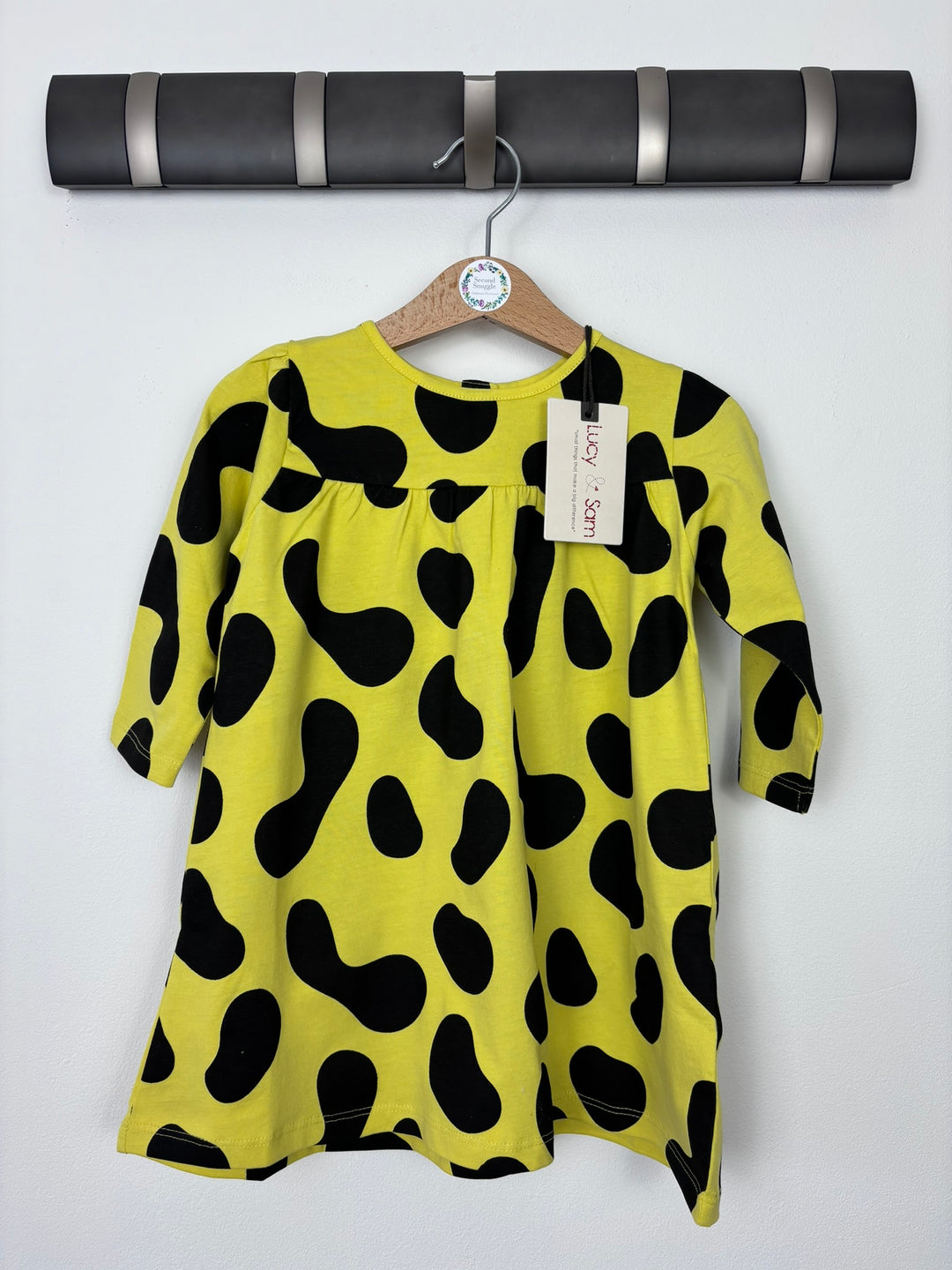 Yellow Camo Dress-Dresses-Second Snuggle Preloved