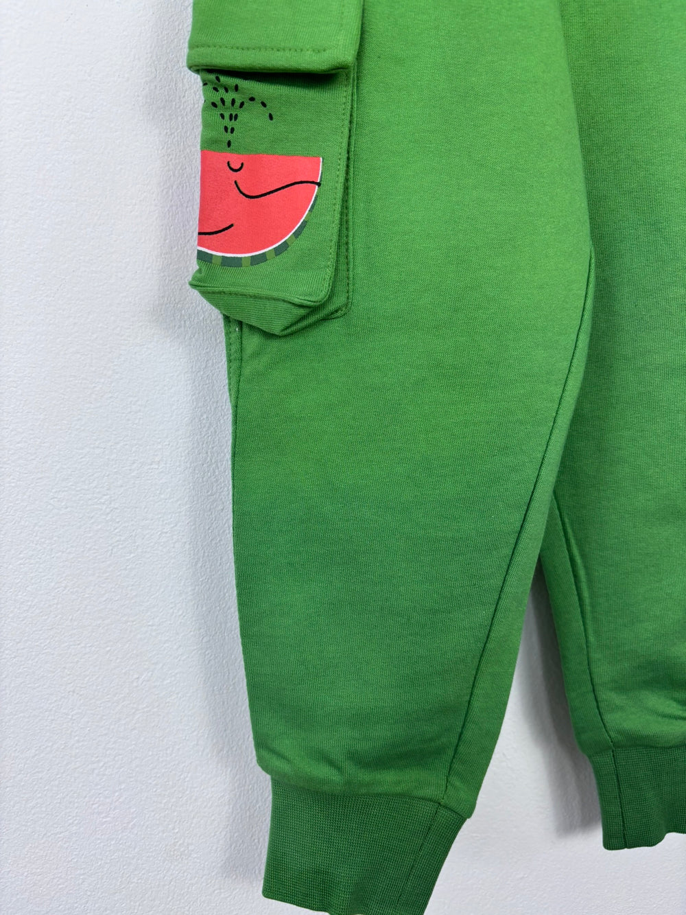 Cargo Whale Melon Joggers-Trousers-Second Snuggle Preloved