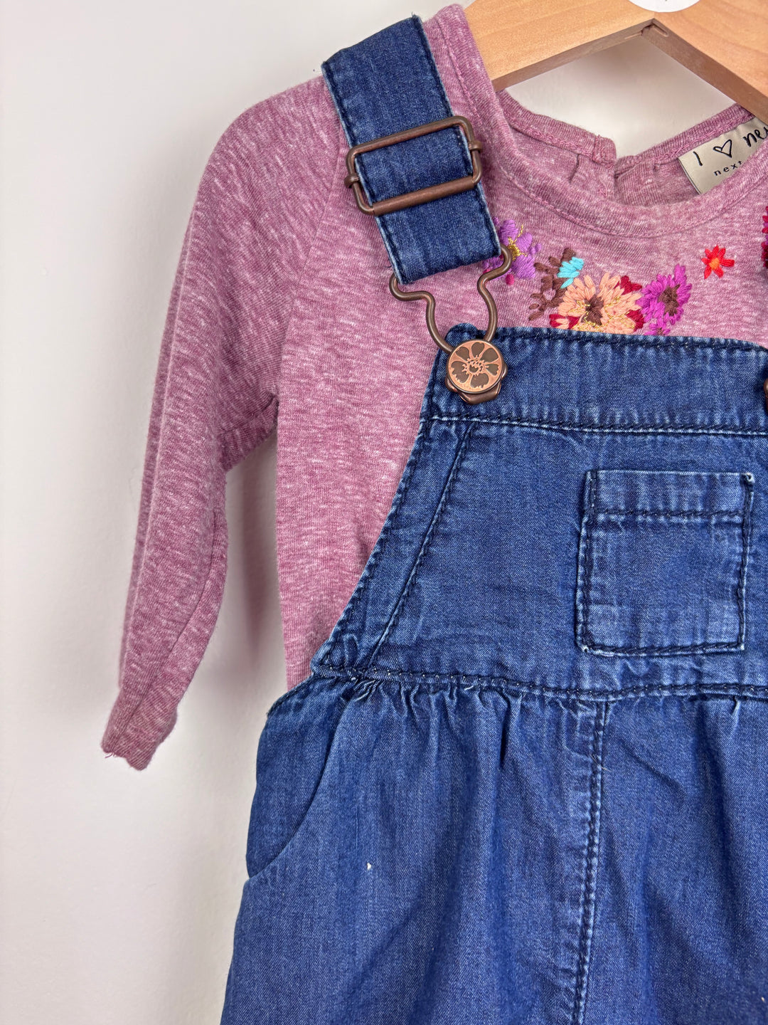 Next 3-6 Months-Dungarees-Second Snuggle Preloved