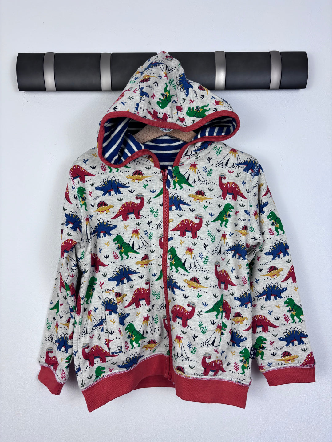 JoJo Maman Bebe Reversible Hoodie 3-4 Years-Hoodies-Second Snuggle Preloved