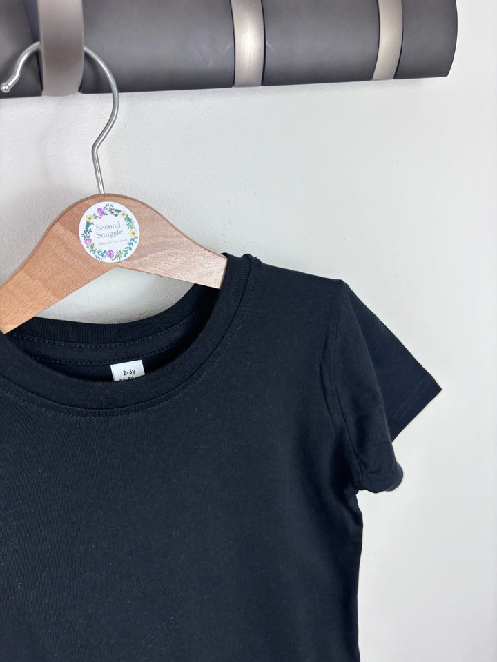 Mantis World Black T-Shirt 2-3 Years-Tops-Second Snuggle Preloved