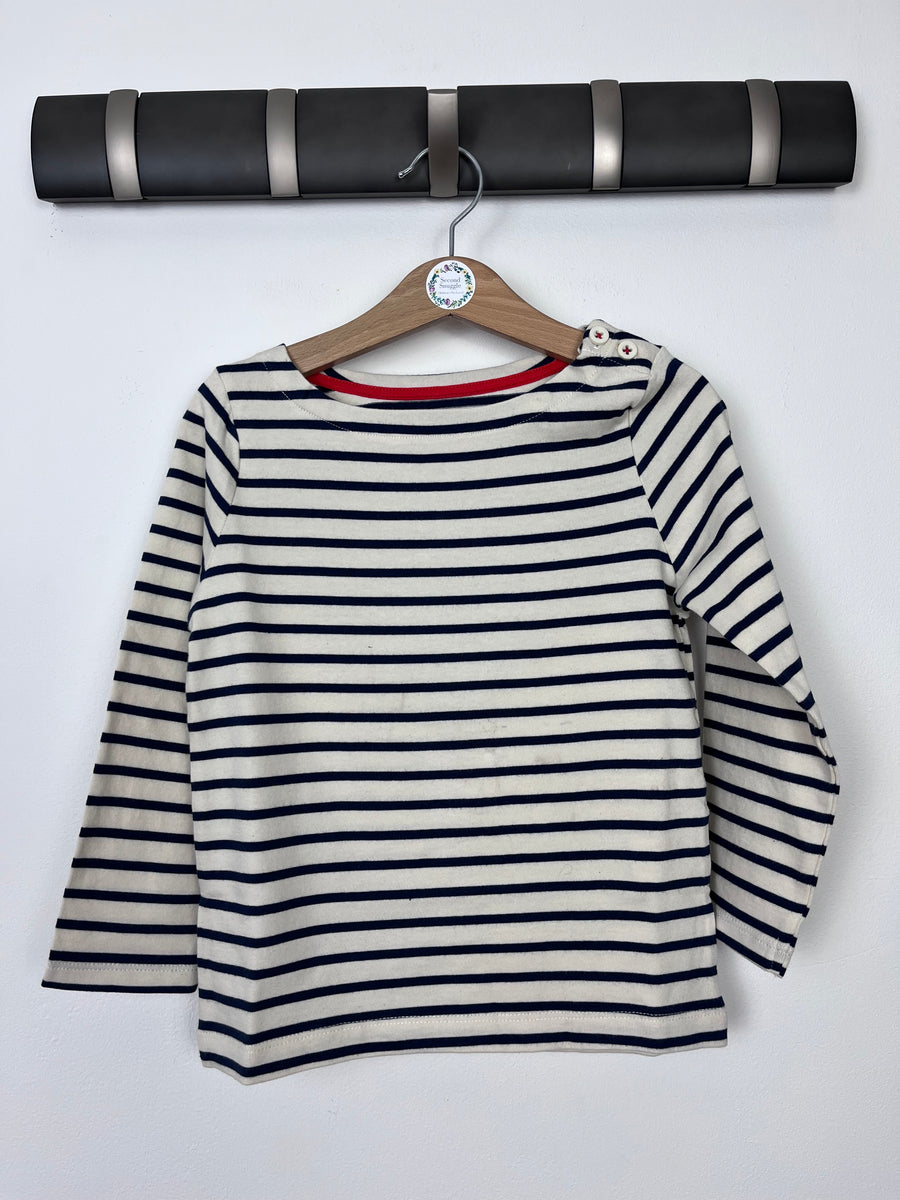 Mini Boden Long Sleeve Breton-Tops-Second Snuggle Preloved