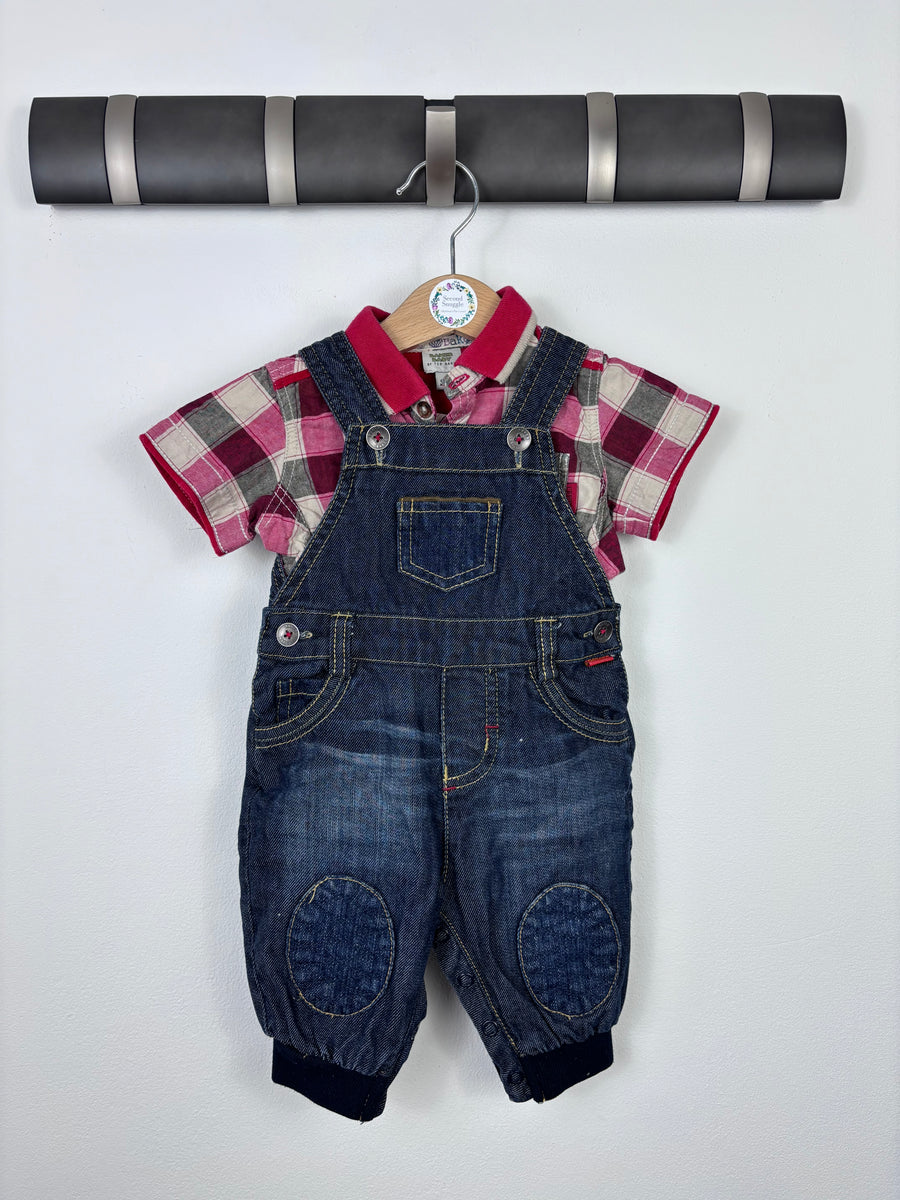 Ted Baker 0-3 Months-Dungarees-Second Snuggle Preloved