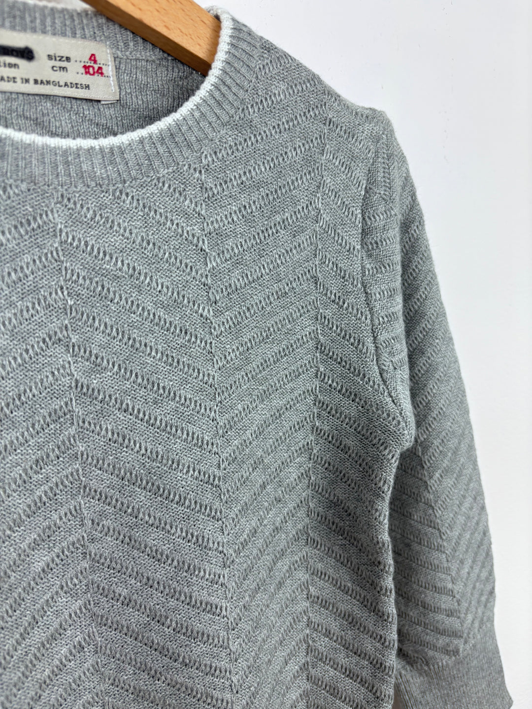 Zara Grey Jumper-Jumpers-Second Snuggle Preloved