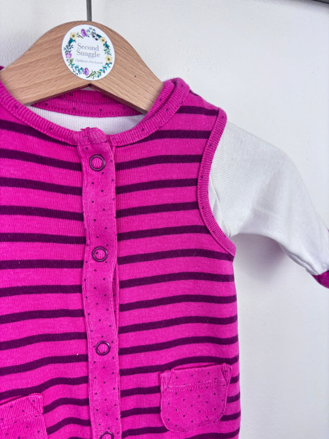 Mothercare New Baby-Rompers-Second Snuggle Preloved