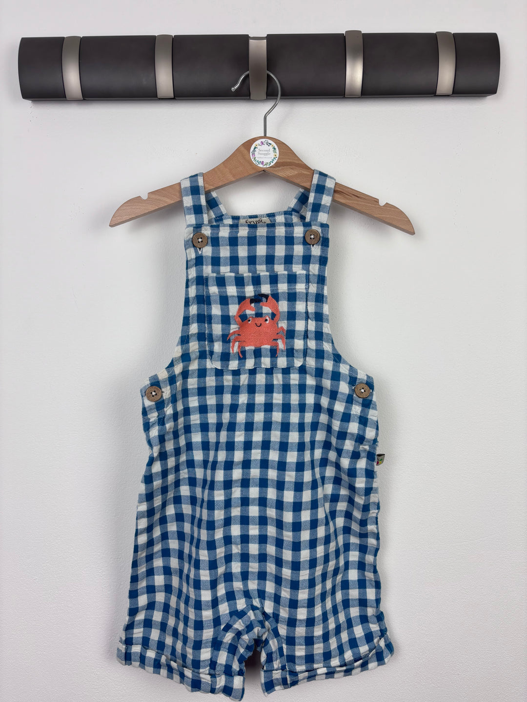 Frugi Summer Dungarees 18-24 Months-Dungarees-Second Snuggle Preloved