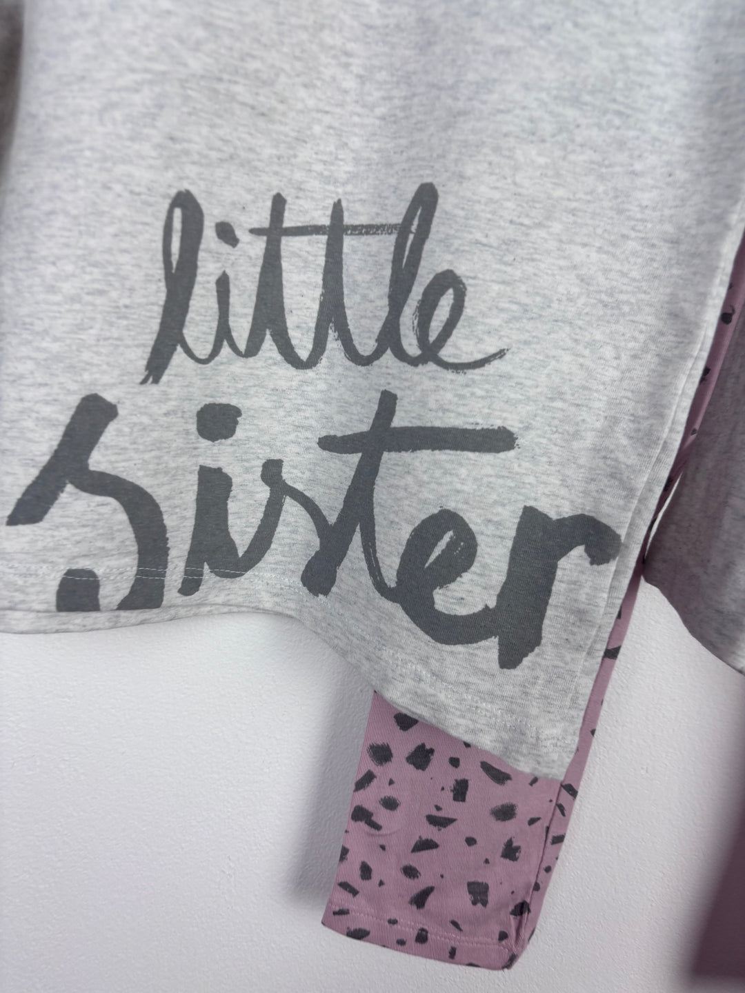 Next Little Sister Top & Leggings Set 18-24 Months-Sets-Second Snuggle Preloved