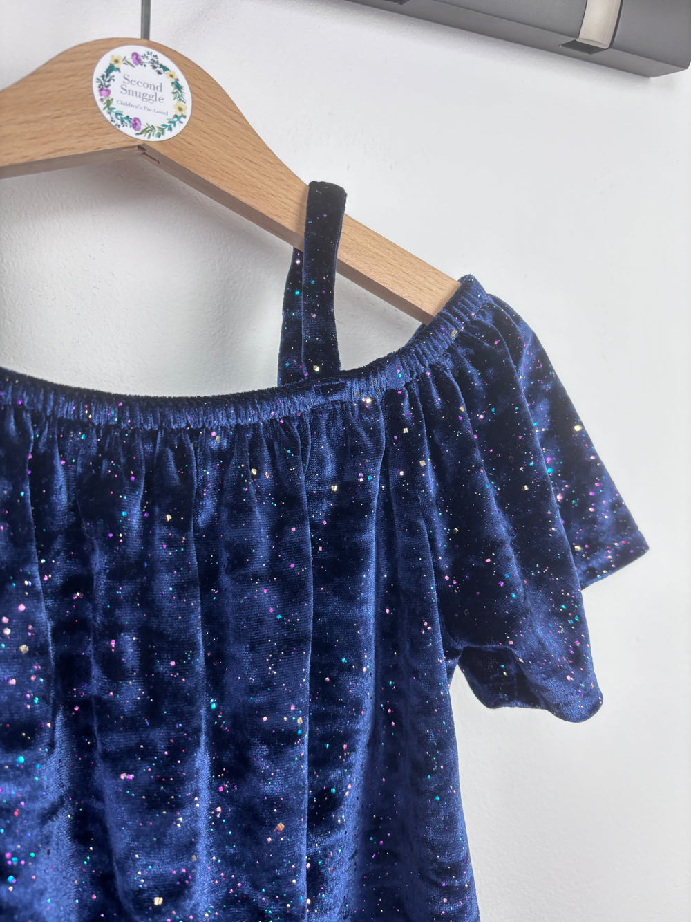 Next Velour Sparkle Top 3 Years-Tops-Second Snuggle Preloved