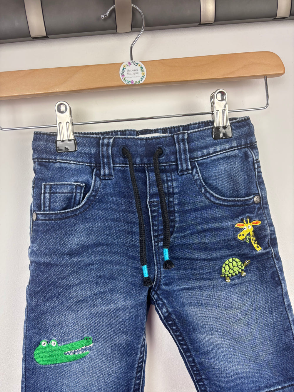 Blue Zoo Embroidered Shorts 2-3 Years-Shorts-Second Snuggle Preloved