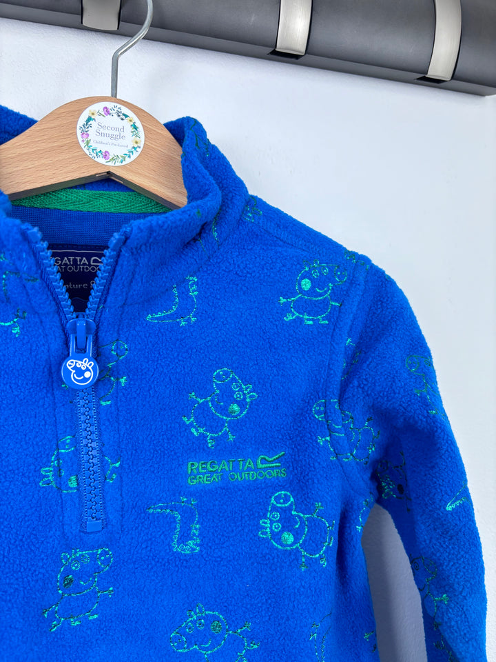 Regatta Peppa Pig Fleece In Blue-Fleeces-Second Snuggle Preloved