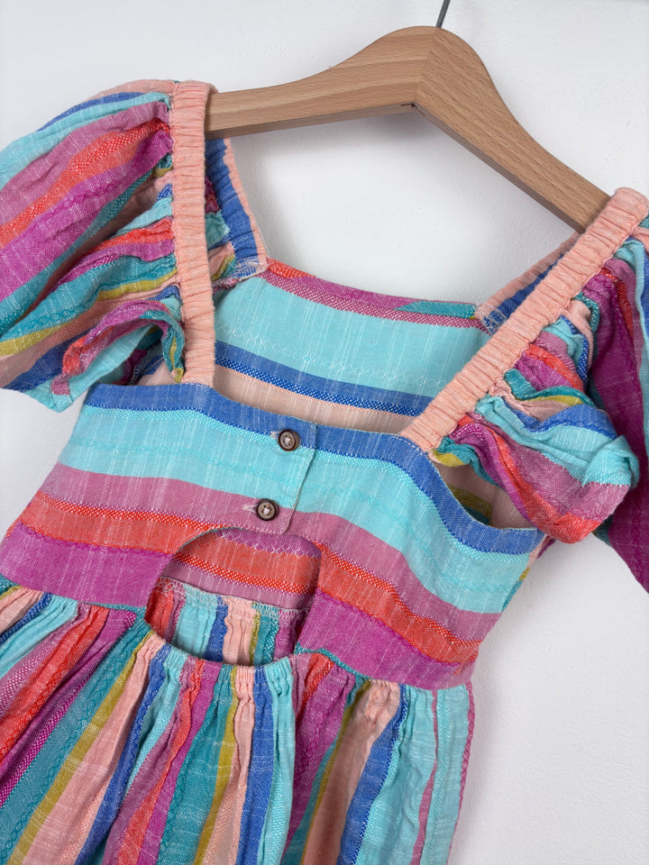 Next Rainbow Dress 3 Years-Dresses-Second Snuggle Preloved