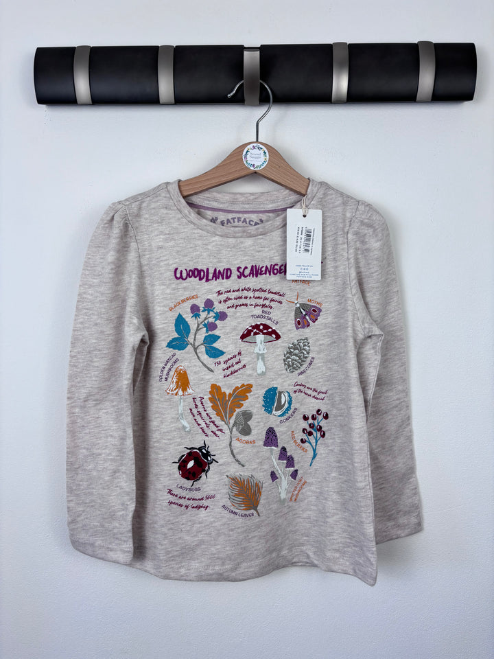 Fat Face Woodland Long Sleeve Top-Tops-Second Snuggle Preloved