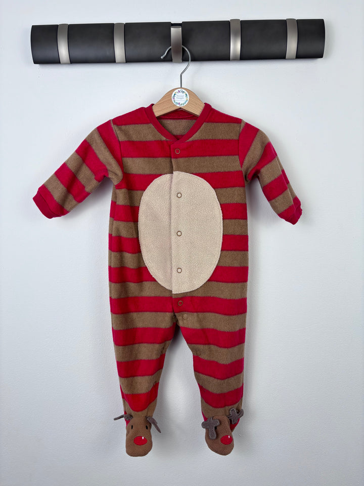 M&S 0-3 Months-Sleepsuits-Second Snuggle Preloved