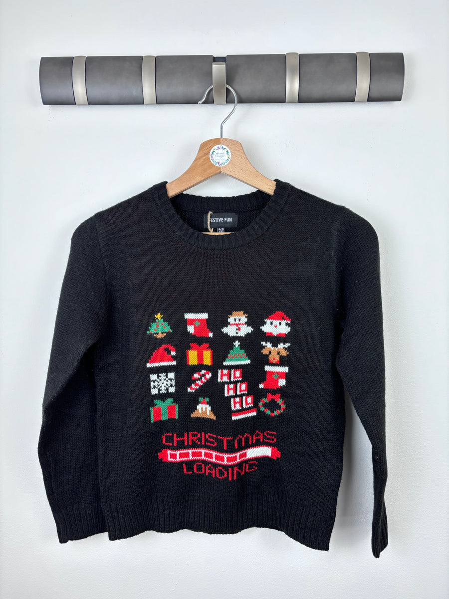 Festive Fun 9-10 Years-Jumpers-Second Snuggle Preloved