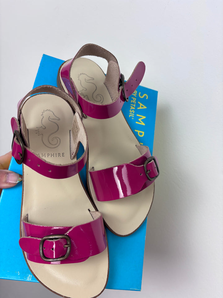 Samphere by Petasil Pink Patent Sandals EU 33 UK 1-Sandals-Second Snuggle Preloved