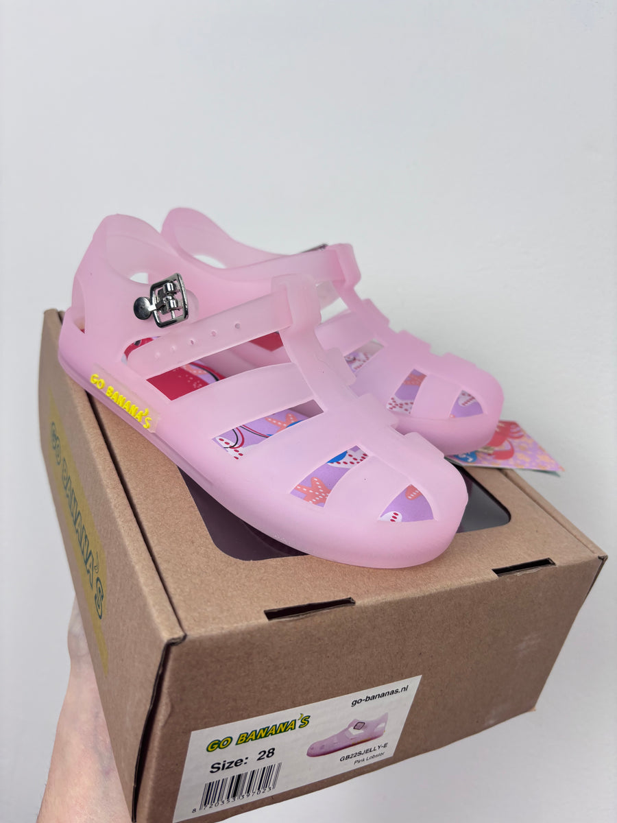 Go Bananas Pink Jelly Shoe EU 28 UK 10-Shoes-Second Snuggle Preloved