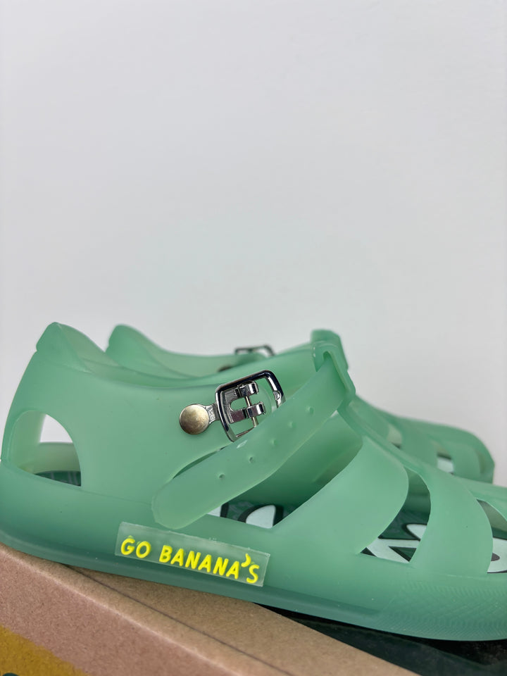 Go Bananas Green Jelly Shoe EU 28 UK 10-Shoes-Second Snuggle Preloved