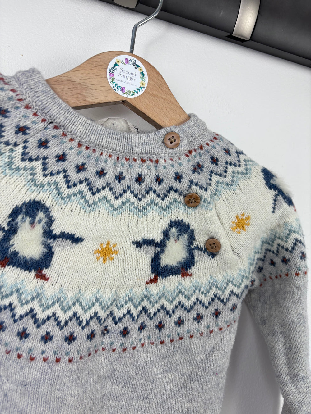 John Lewis 9-12 Months-Jumpers-Second Snuggle Preloved