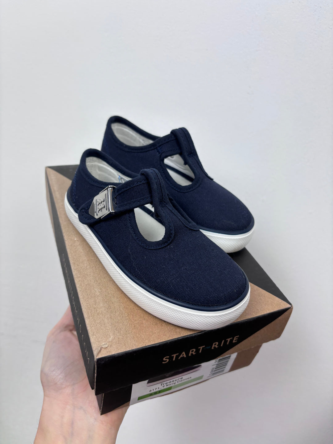 Start Rite Navy Canvas UK 6.5 F-Shoes-Second Snuggle Preloved