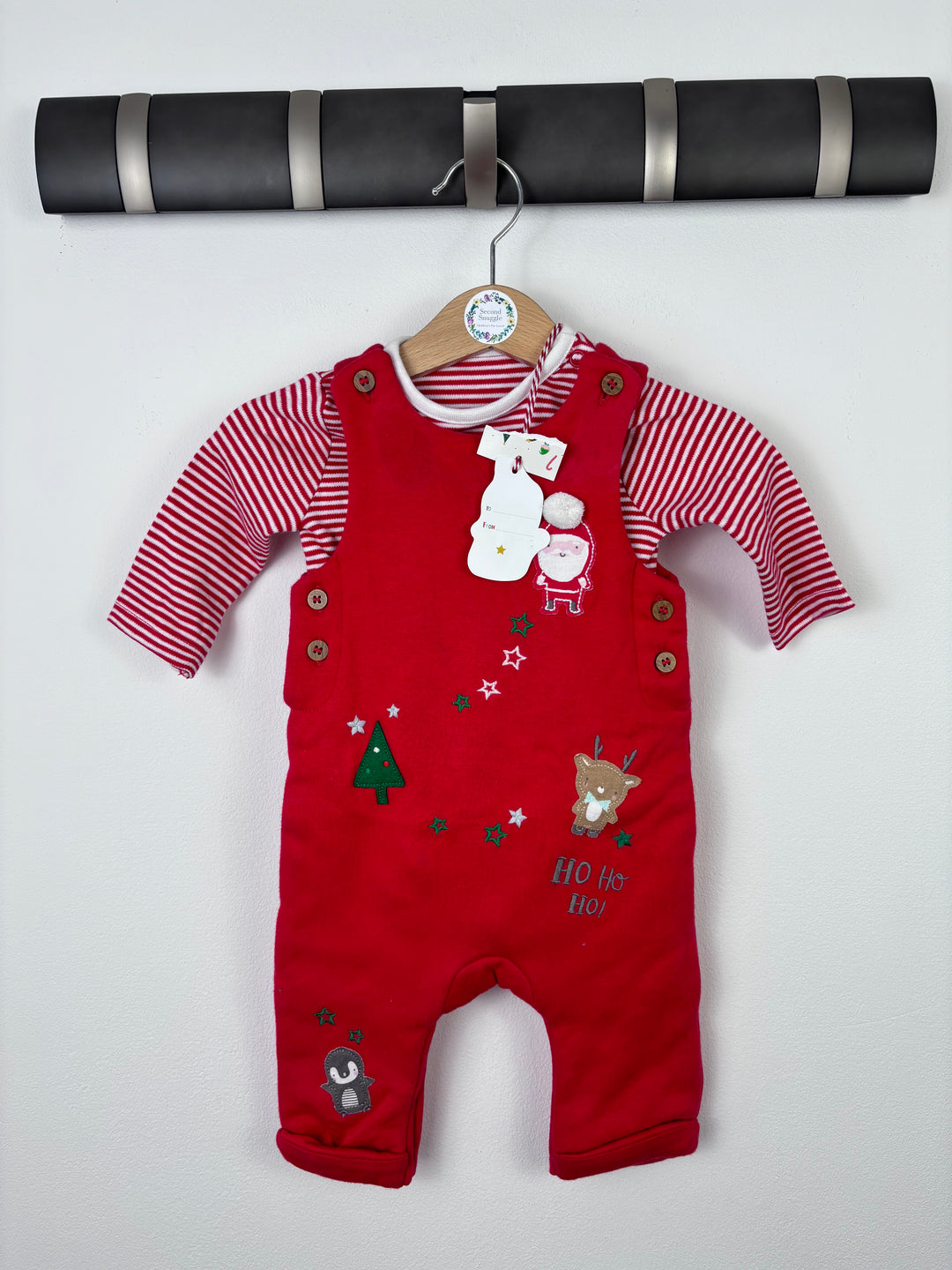 Mothercare Up To 1 Month-Dungarees-Second Snuggle Preloved