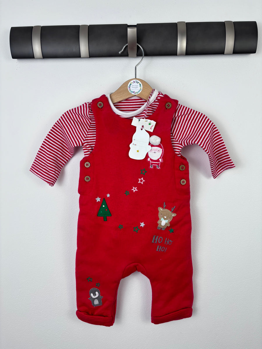 Mothercare Up To 1 Month-Dungarees-Second Snuggle Preloved