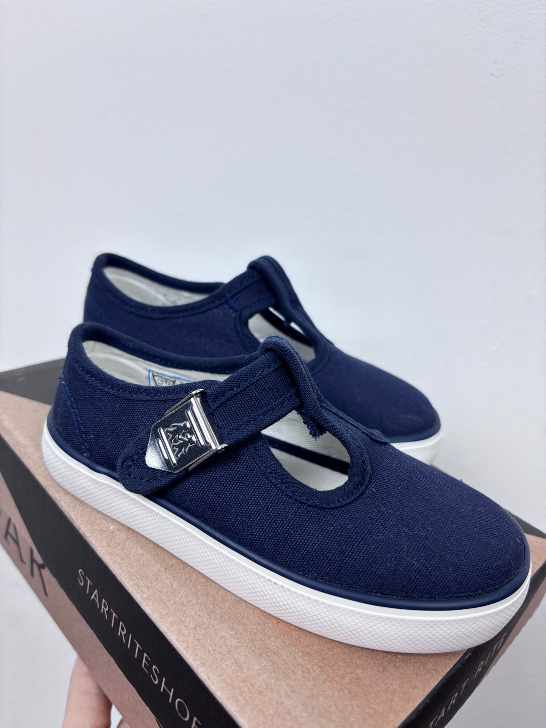 Start Rite Navy Canvas UK 6.5 F-Shoes-Second Snuggle Preloved