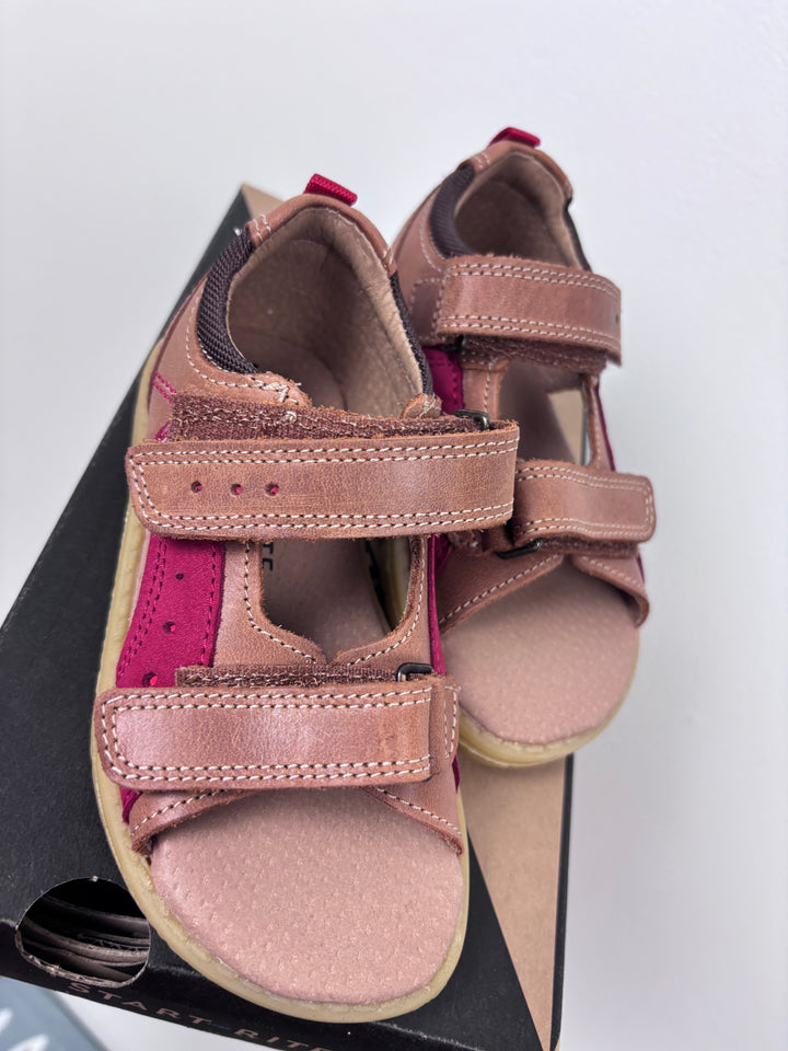 Start Rite Tan Leather Sandals EU 24 UK 7 F-Sandals-Second Snuggle Preloved