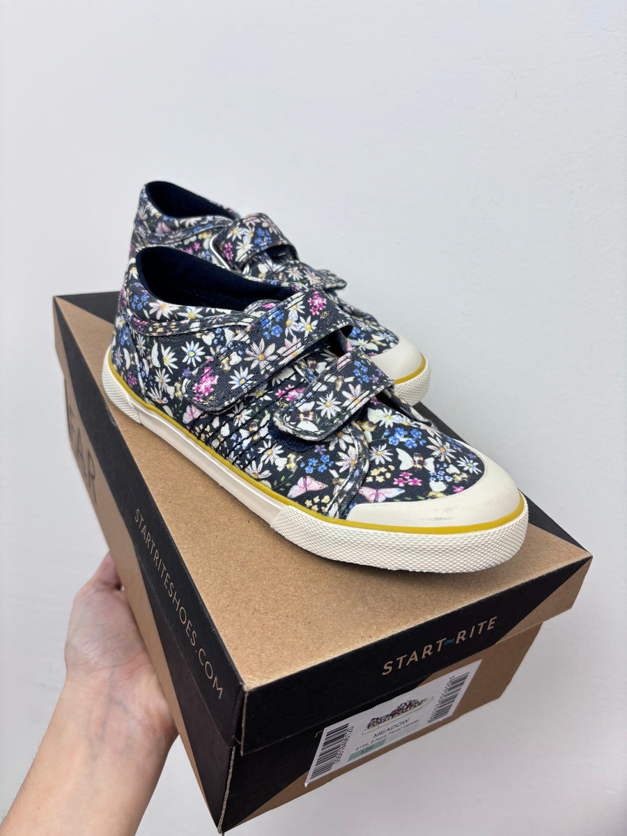 Start Rite Floral Canvas Shoes-Shoes-Second Snuggle Preloved