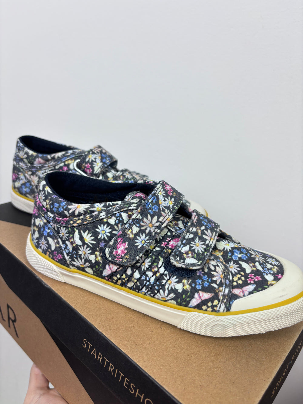 Start Rite Floral Canvas Shoes-Shoes-Second Snuggle Preloved