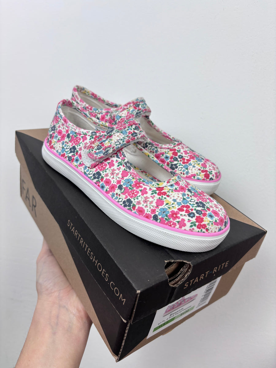 Start Rite Blossom Floral Canvas-Shoes-Second Snuggle Preloved