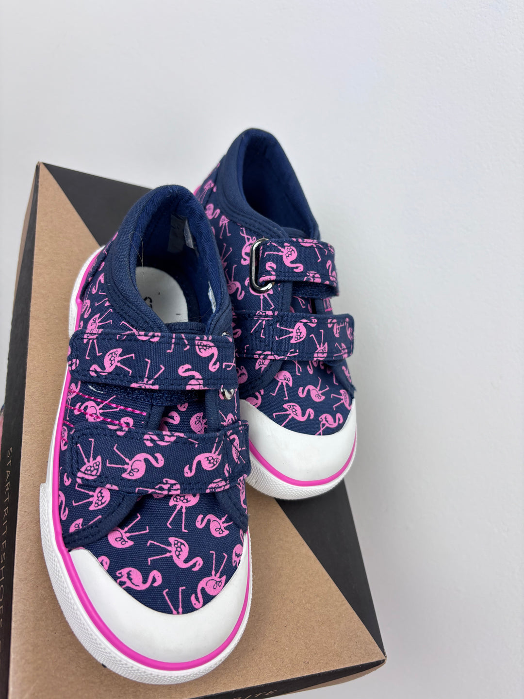 Start Rite Flamingo Canvas Shoes UK 1 F-Shoes-Second Snuggle Preloved