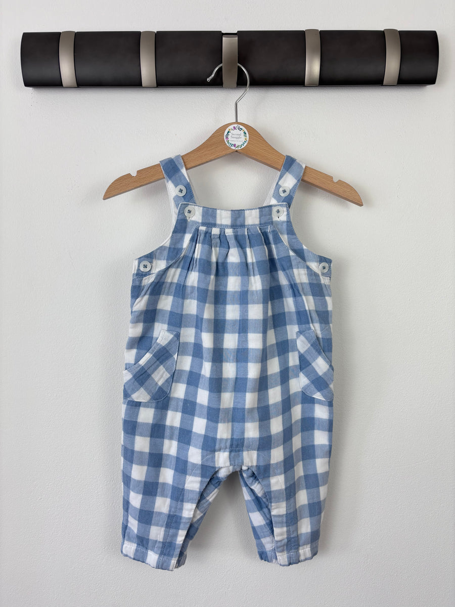 The Little White Company 3-6 Months-Dungarees-Second Snuggle Preloved